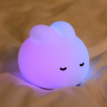 Veilleuse Lapin en Silicone pour Chambre de Bébé