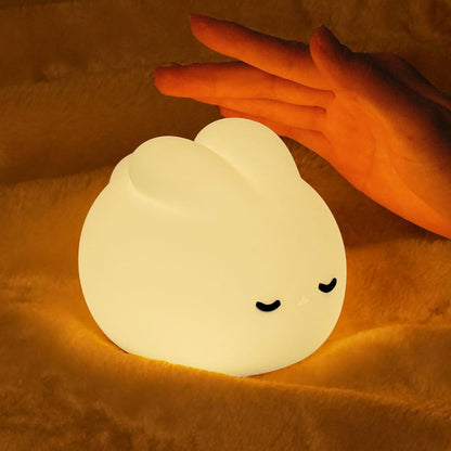 Veilleuse Lapin en Silicone pour Chambre de Bébé