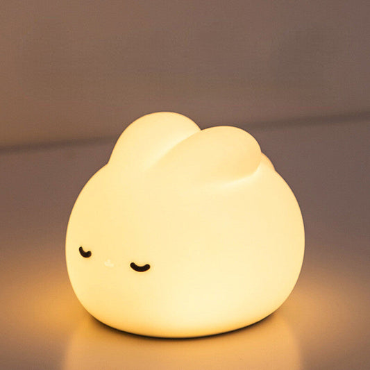 Veilleuse Lapin en Silicone pour Chambre de Bébé