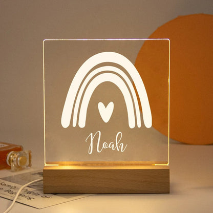 Veilleuse Bébé Personnalisable avec Prénom