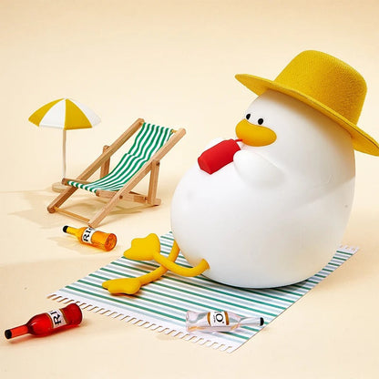Veilleuse Canard avec Chapeau Amovible pour Enfant