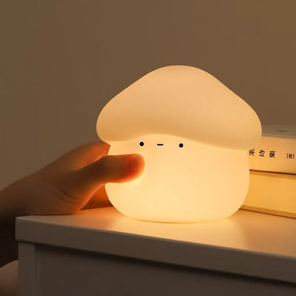 Veilleuse Champignon en Silicone pour Enfant