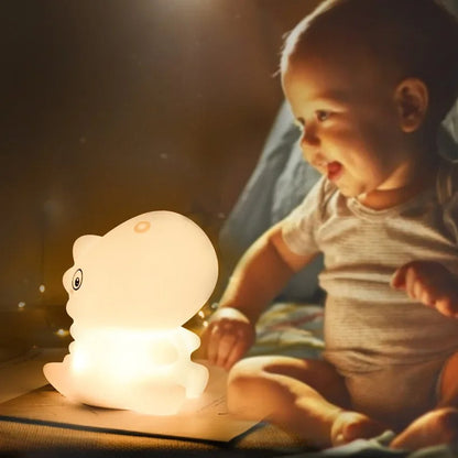 Veilleuse Dinosaure en Silicone pour Enfant