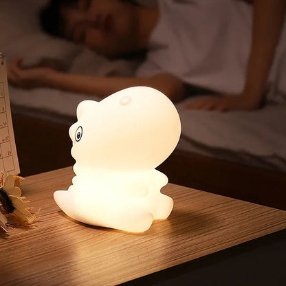 Veilleuse Dinosaure en Silicone pour Enfant