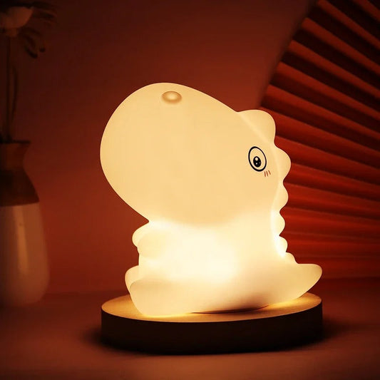 Veilleuse Dinosaure en Silicone pour Enfant