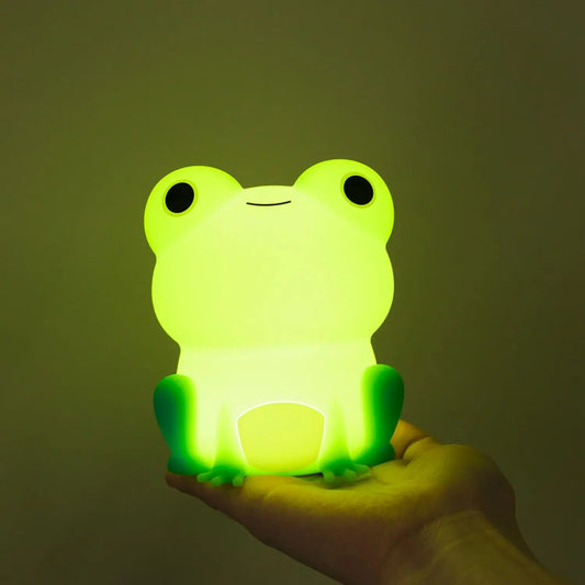Veilleuse Grenouille en Silicone pour Enfant