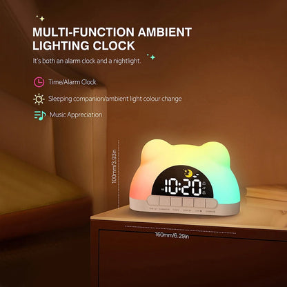 Réveil Veilleuse avec Simulation Lever de Soleil