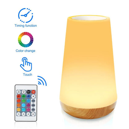 Veilleuse LED multicolore avec télécommande et minuteur