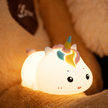 Veilleuse Licorne Tactile Rechargeable USB-C