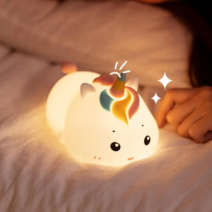 Veilleuse Licorne Tactile Rechargeable USB-C