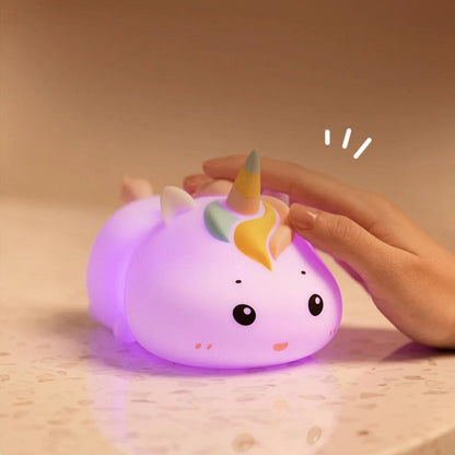 Veilleuse Licorne Tactile Rechargeable USB-C