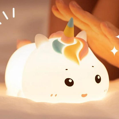 Veilleuse Licorne Tactile Rechargeable USB-C