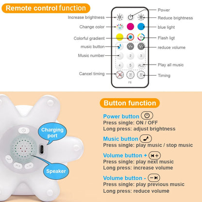 Veilleuse Musicale Lumineuse pour Enfant