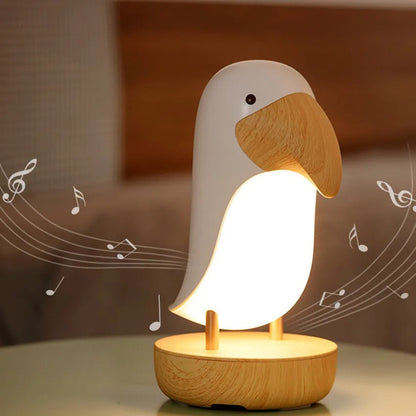 Veilleuse Musicale avec Haut-Parleur Bluetooth Intégré