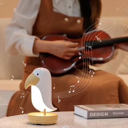 Veilleuse Musicale avec Haut-Parleur Bluetooth Intégré