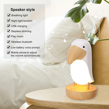 Veilleuse Musicale avec Haut-Parleur Bluetooth Intégré