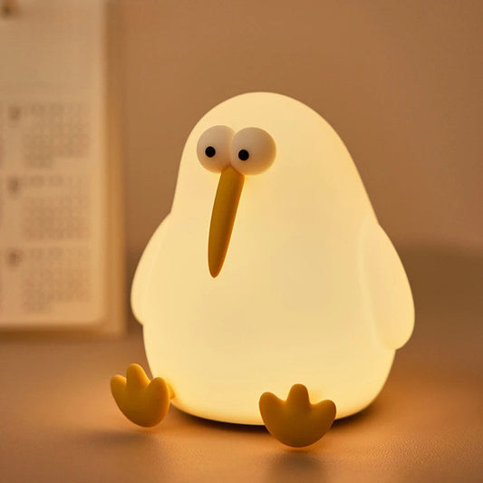 Veilleuse Oiseau en Silicone Souple Rechargeable