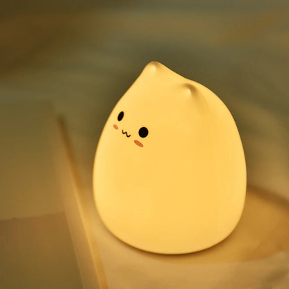 Veilleuse Chat Silicone 7 Couleurs à Piles