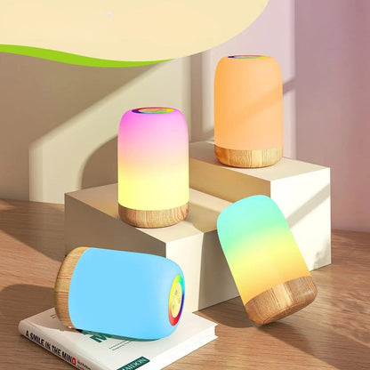 Veilleuse Tactile RGB Rechargeable – Adultes et Enfants