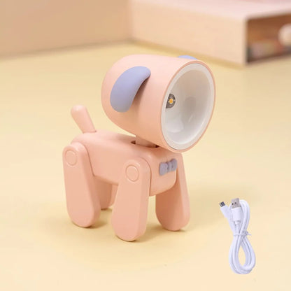 Veilleuse Rechargeable Chiot ou Cerf en ABS