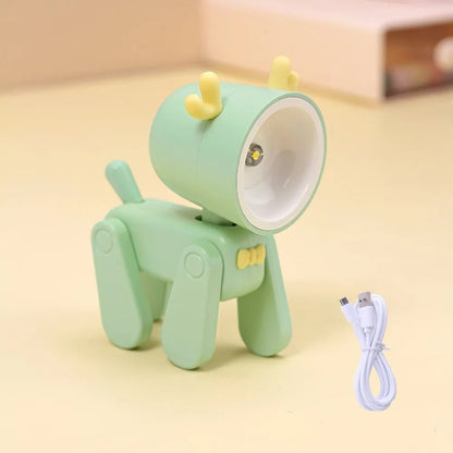 Veilleuse Rechargeable Chiot ou Cerf en ABS