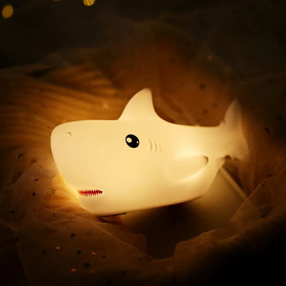Veilleuse Requin en Silicone pour Enfant