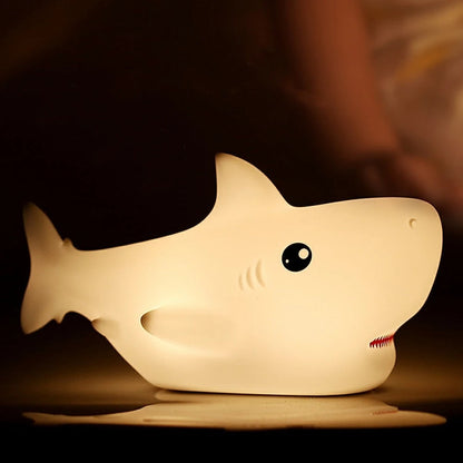 Veilleuse Requin en Silicone pour Enfant