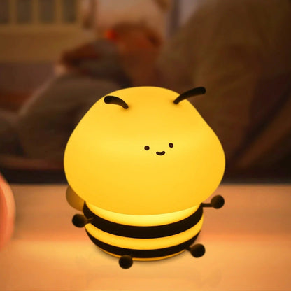 Veilleuse Abeille en Silicone pour Enfant
