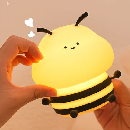 Veilleuse Abeille en Silicone pour Enfant