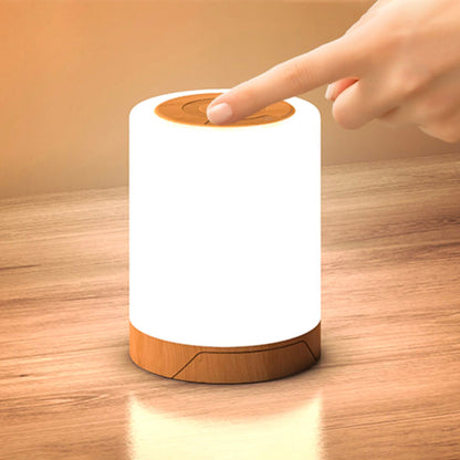 Veilleuse Tactile Rechargeable 7 Couleurs avec Télécommande