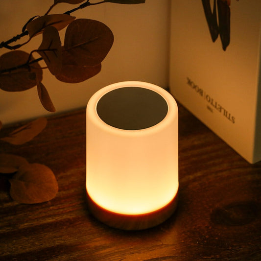 Veilleuse Tactile Rechargeable 7 Couleurs avec Télécommande